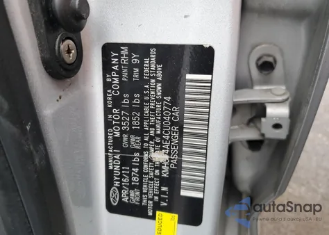 2012 Hyundai Accent Gls из США, поврежденный, VIN KMHCT4AE4CU040774